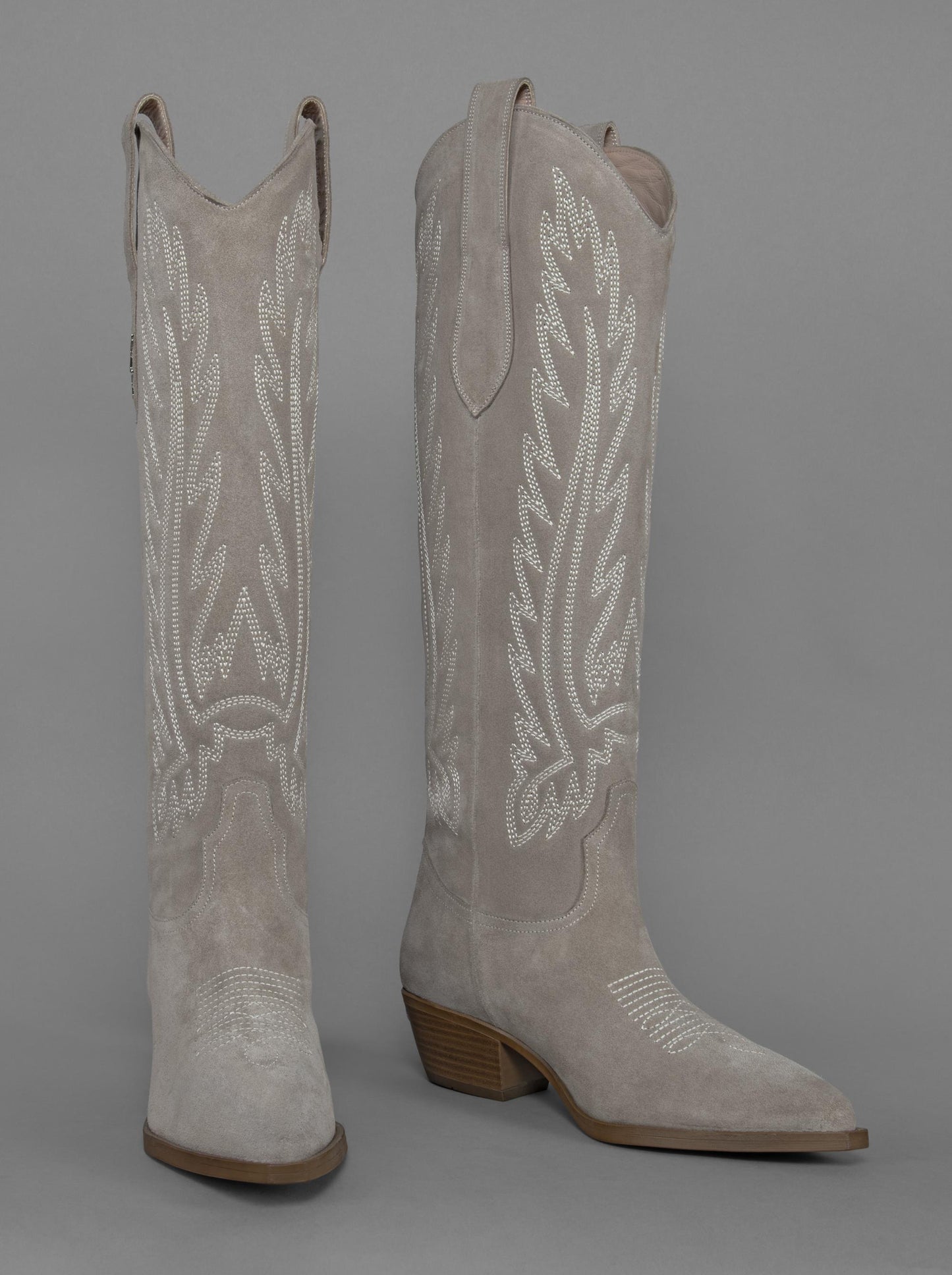 LOIE Elenora Mink Suede Boots