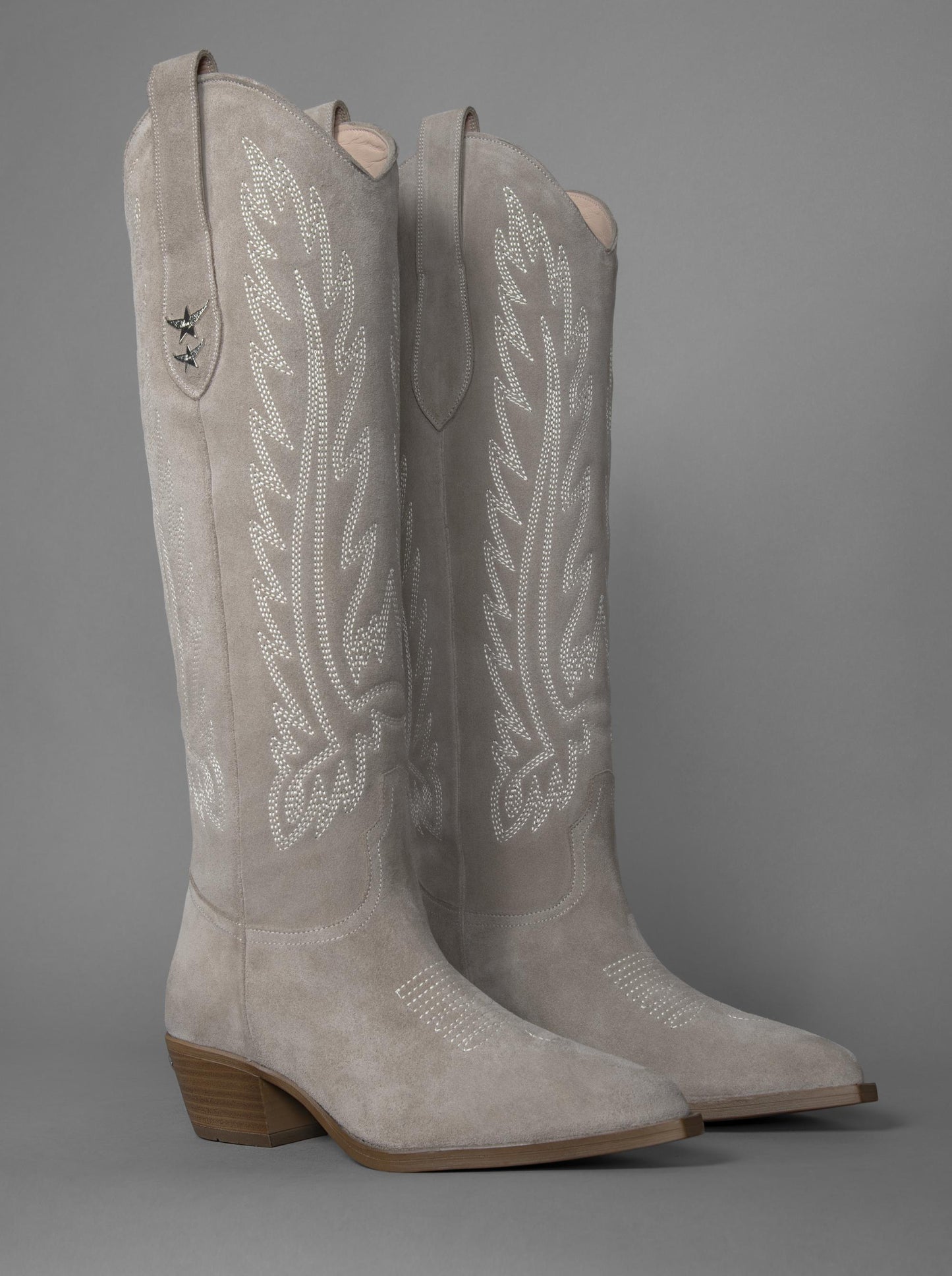 LOIE Elenora Mink Suede Boots