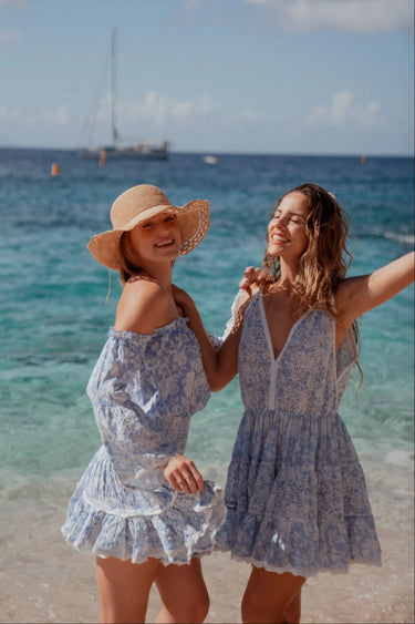 Marylin Modal Dress Light Blue