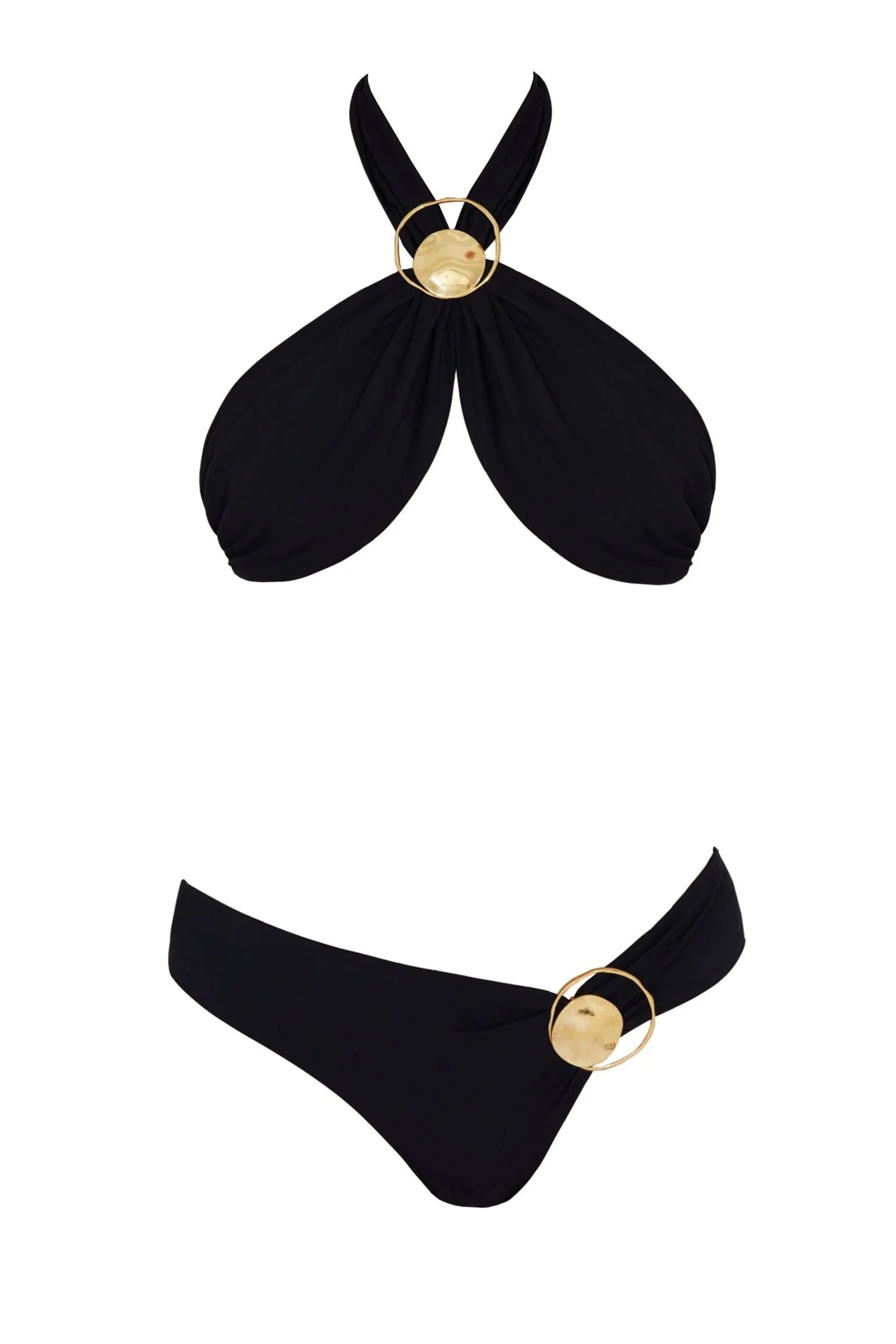 Moeva PIERA Black Low Waist Bikini Bottom