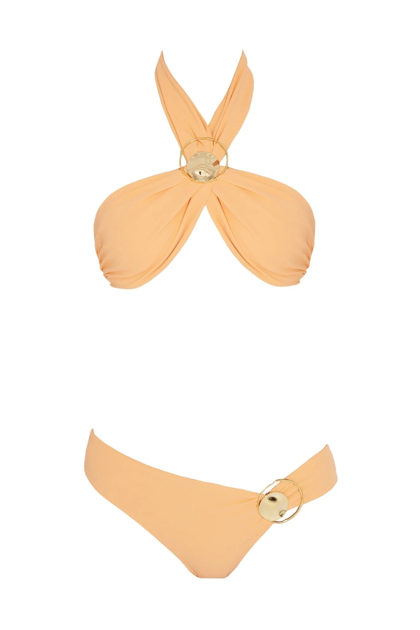 Moeva PIERA Orange Bikini Top