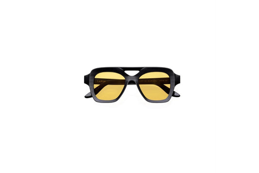 Lapima Samuel Sunglasses Natural Black Vintage