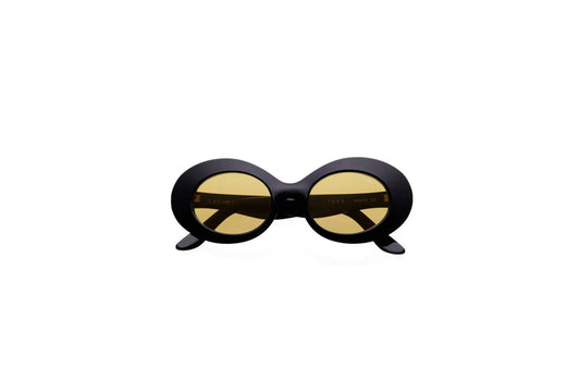 Lapima Ines Sunglasses Natural Black Vintage