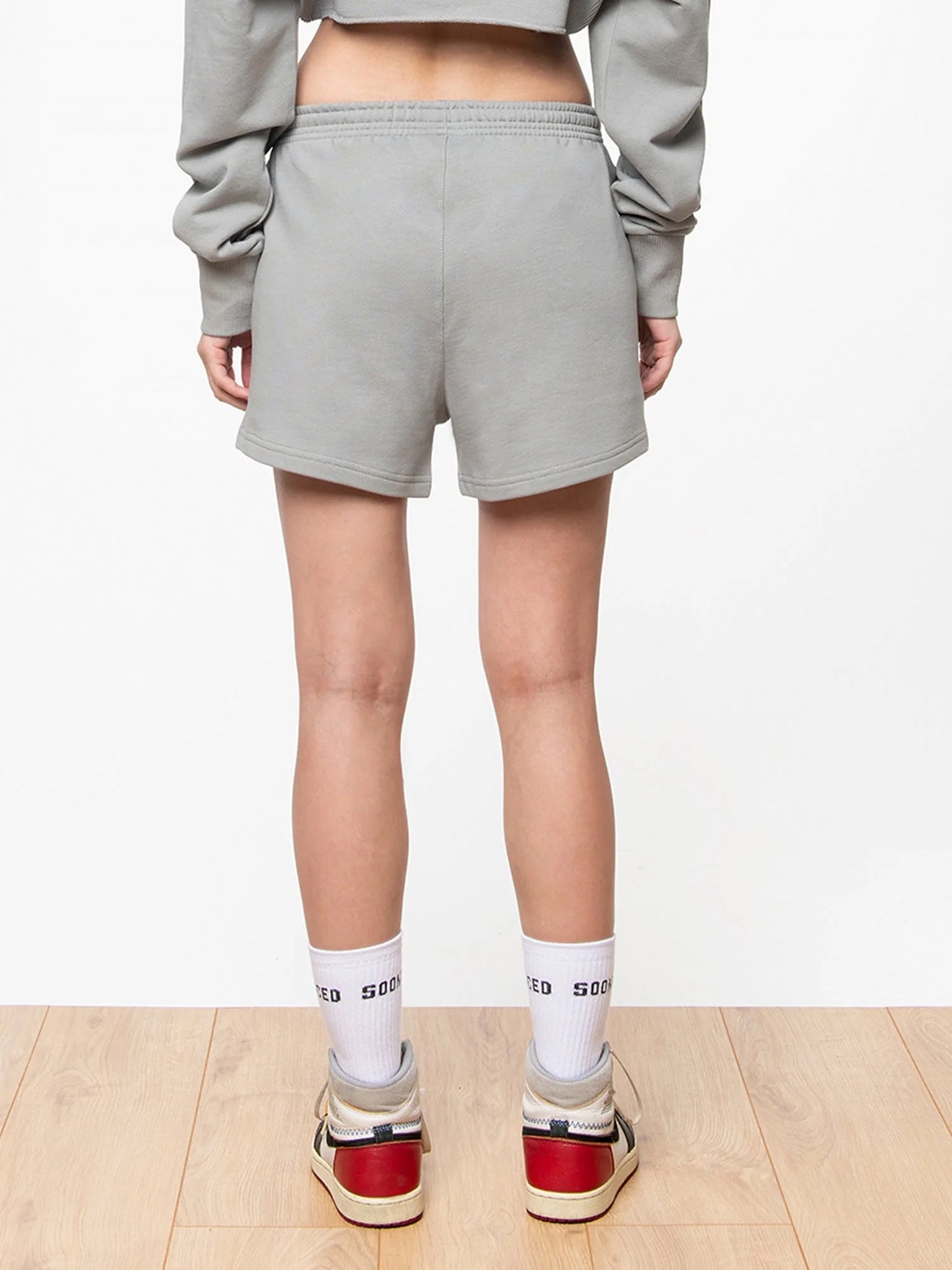 SOON TO BE ANNOUNCED  Essentials Logo Shorts Moon Mist
