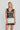 Third Form VISIPNS LACE MINI DRESS  IVORY & BLACK