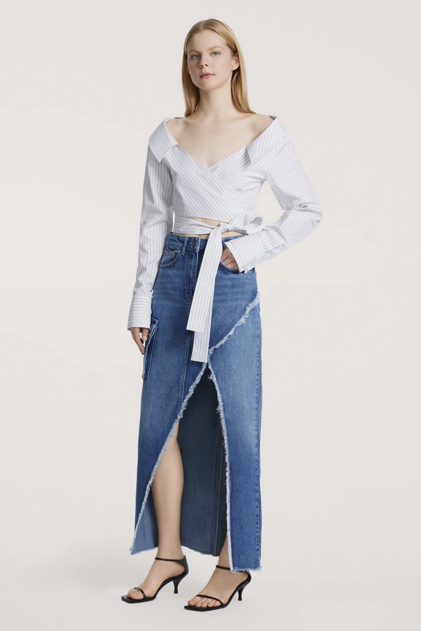 Muse For All CAMILLE Jean skirt